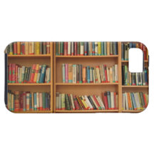 Bookshelf background iPhone 5 case