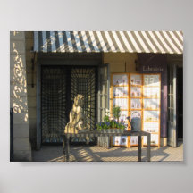Bookshop in Paris Poster