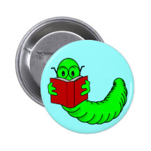 Bookworm Button