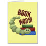 Bookworm Greeting Card