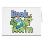 Bookworm Greeting Card