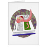 Bookworm Greeting Cards
