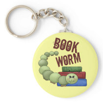 Bookworm Keychains