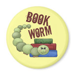 Bookworm magnets