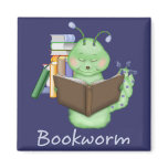 Bookworm Refrigerator Magnets