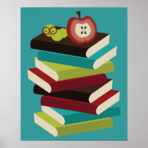 Bookworm Print
