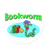Bookworm Stickers