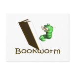 Bookworm T-shirts and Gifts. postcards