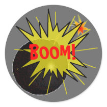 Boom Bomb Sticker