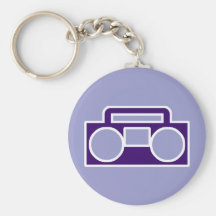 Boom Box Key Chain
