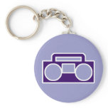 Boom Box Key Chain