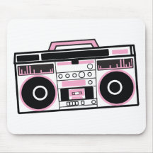 boom box mouse pad
