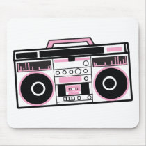 boom box mouse pad