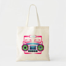 Boom Box Tote Bag
