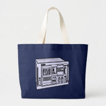 BOOM BOX TOTE BAGS