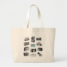 Boom Boxes & Retro Radios Canvas Bag