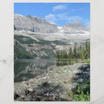 Boom Lake National Park British Columbia Canada Custom Flyer
