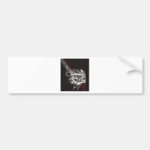 Boombox Boom Box Ghetto Blaster Jambox Bumper Sticker