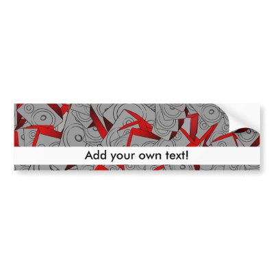 BOOMBOX bumper sticker by FormulaDesigns