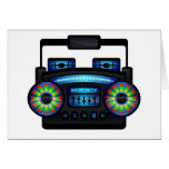 Boombox Greeting Cards