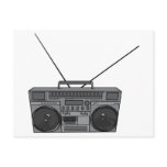 Boombox Ghetto Blaster Jambox Radio Cassette Post Cards
