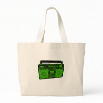 boombox ghetto blaster radio canvas bag