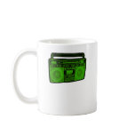 boombox ghetto blaster radio coffee mugs