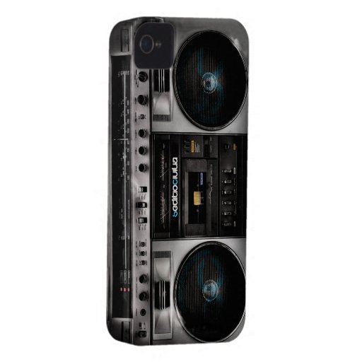 Boombox Ipod Case SC iPhone 4 Case-Mate Case
