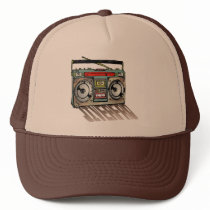 BoomBox-jiveafro Trucker Hats