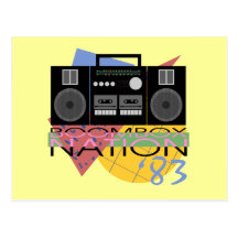 Boombox Nation 83 Postcard