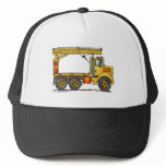Boomed Flatbed Truck Construction Hats