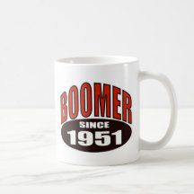 BOOMER 1951 COFFEE MUG