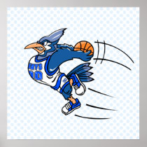 Boomer Blue Jay Print
