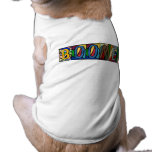 BOOMER ~ PERSONALIZED LGLETTER ~ PET-WARE FOR DOGS DOG T-SHIRT