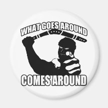 Boomerang apparel refrigerator magnet