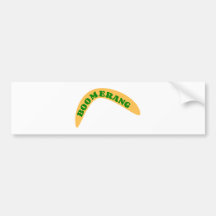 Boomerang Autoaufkleber