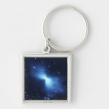 Boomerang nebula in space keychains