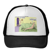 Boomerang Relagionships Funny Cartoon Gifts & Tees Mesh Hats