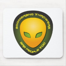 Boomerang Throwers Are People Too Mouse Mat