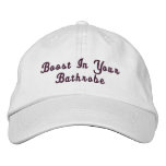 Boost In Your Bathrobe Cap Embroidered Baseball Caps