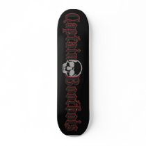 bootbois logo custom skateboard