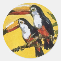 Booth Line Tours 1,000 Miles Up the Amazon Macaws Sticker