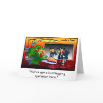 Bootleg Operation Funny Cartoon Tees & Gifts Card