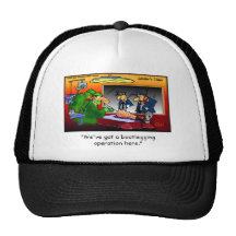 Bootleg Operation Funny Cartoon Tees & Gifts Trucker Hats