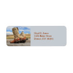 Boots and Spurs Return Address Label