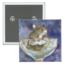 Boots Dwarf Hamster Button