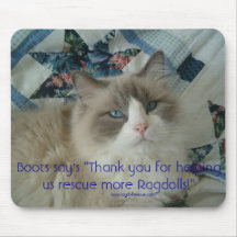 Boots say's Mousepad