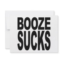 Booze Sucks Custom Announcements