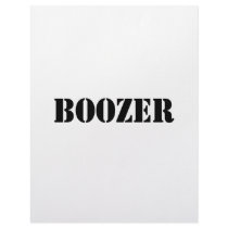 Boozer Black Custom Letterhead