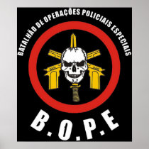 BOPE Tropa De Elite Brazilian Special Police Force Print